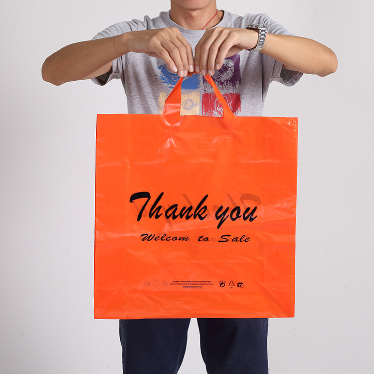 长期销售 手提塑料包装袋 服装大衣手提包装礼品袋 服装塑料袋