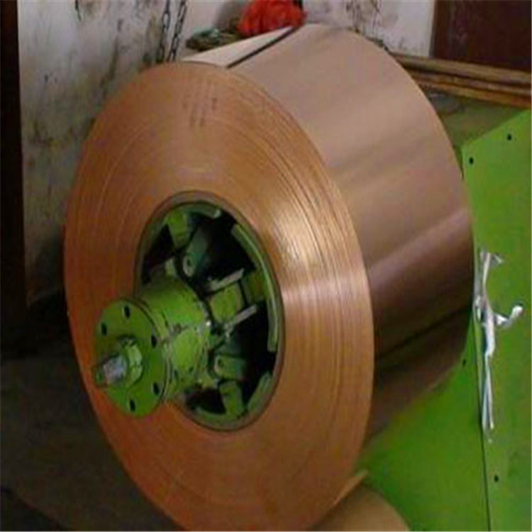 supply 0.6 Beryllium copper,elastic resist fatigue C17200 Beryllium bronze strip,Specifications Qi,Divided into strips