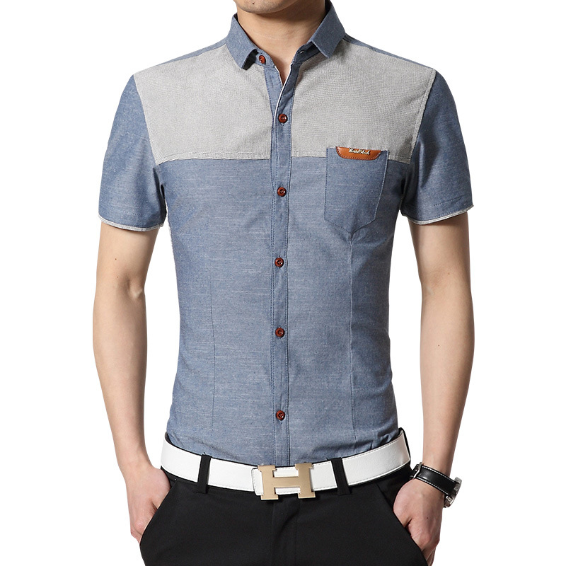 Chemise homme en coton - Ref 3443292 Image 6