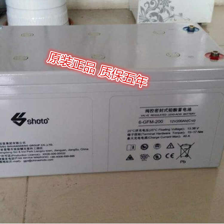 阀控式免维护双登12V200AH  6-GFM-200 UPS电源直流屏机房太阳能