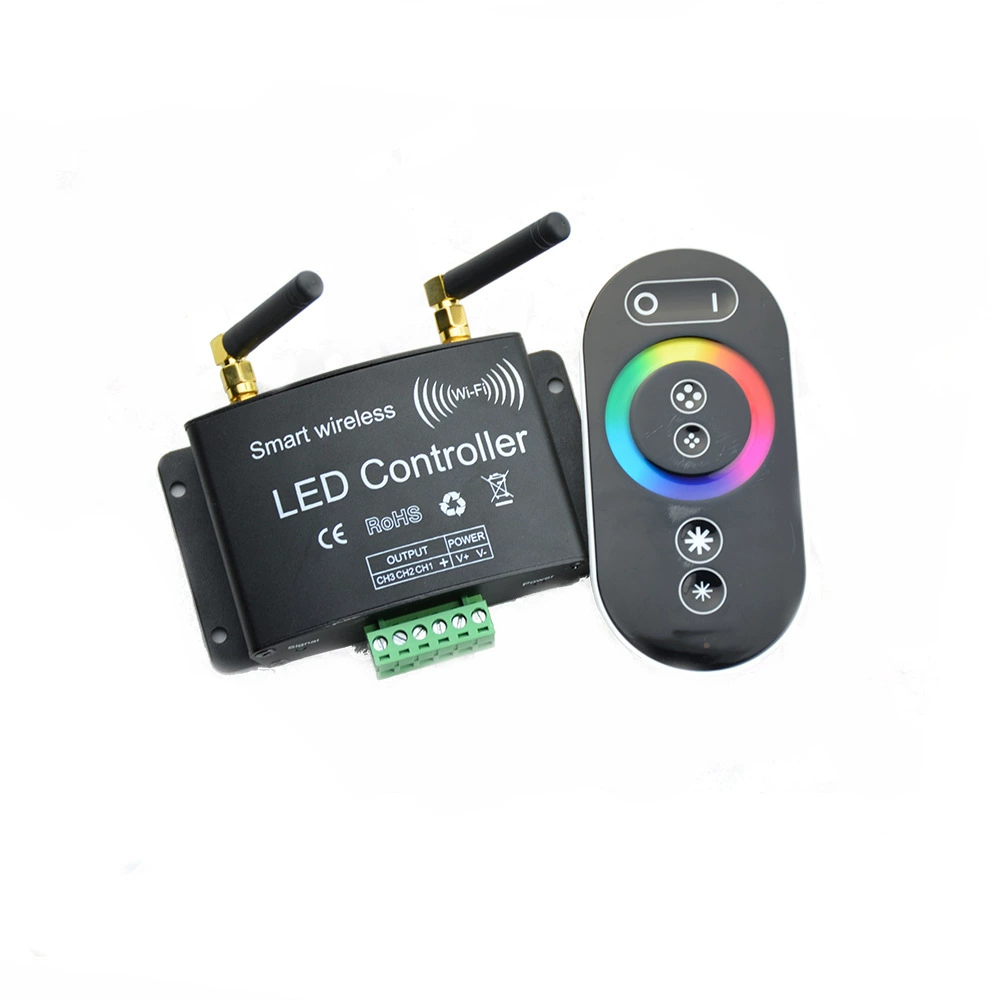 Smart mobile phone, controller, LED light strip