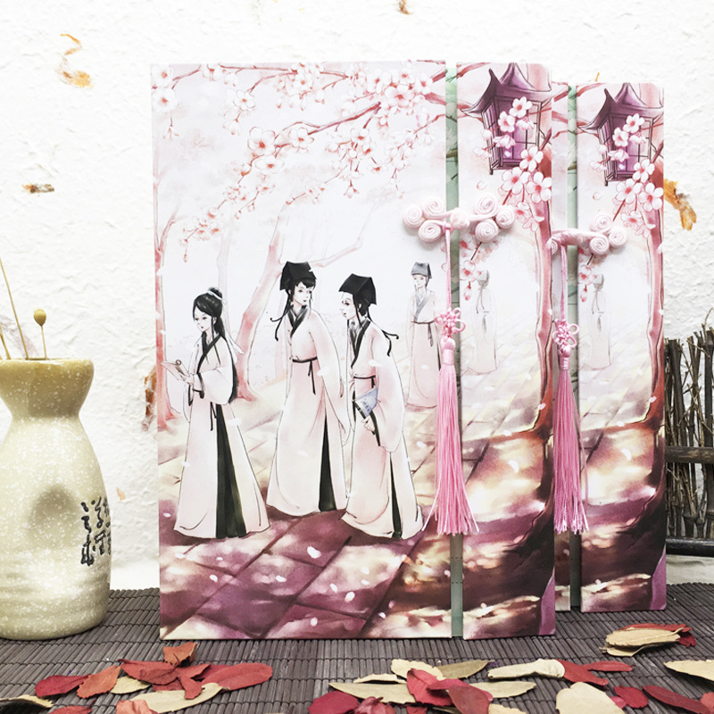 歲月坊中國風古風唯美特色同學錄創意活頁同學錄批發畢業紀念冊