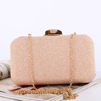 跨境货源玫瑰金晚宴包欧美名媛晚装包简约礼服手拿包厂家直销现货|ms