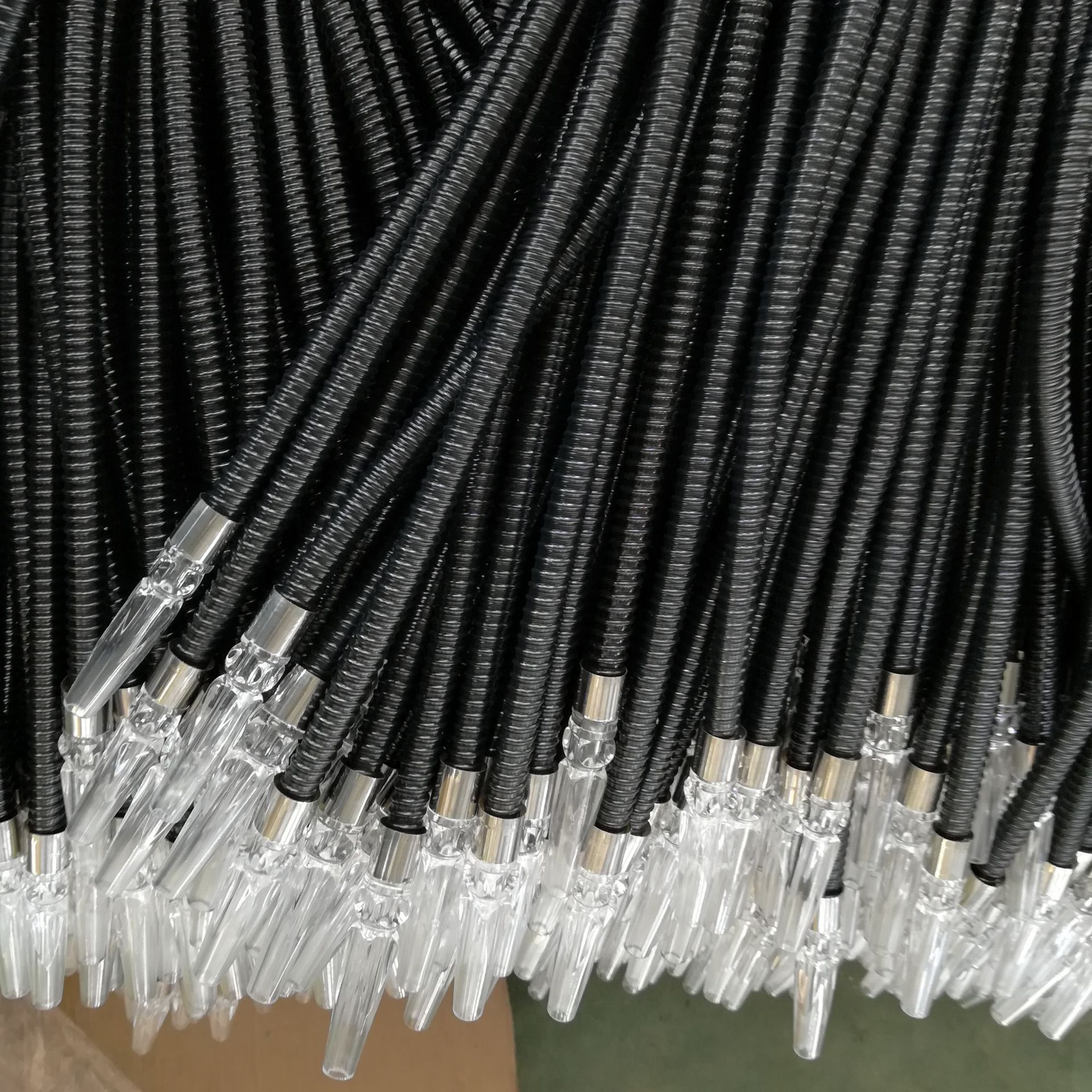 厂家供应 彩色水烟缠绕管 pvc缠绕管 一次性水烟管