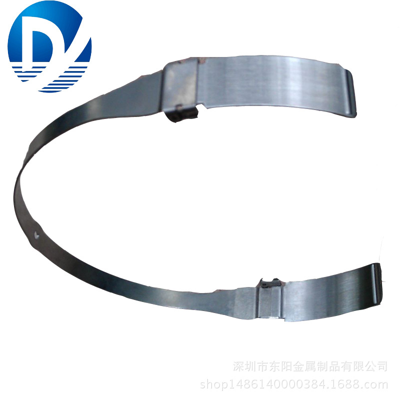 耳机钢片头条耳麦钢耳机头架耳机钢条不锈钢品质冲压件加工定做