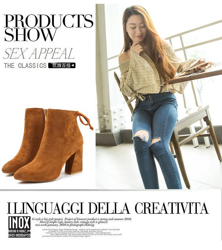 Bottes femme en PU artificiel - Ref 3354745 Image 11