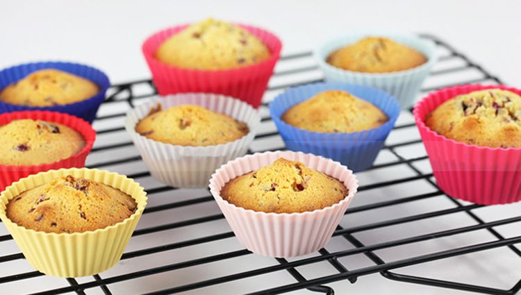 Fashion Style Fashion Solid Color Silica Gel Bakeware 1 Piece