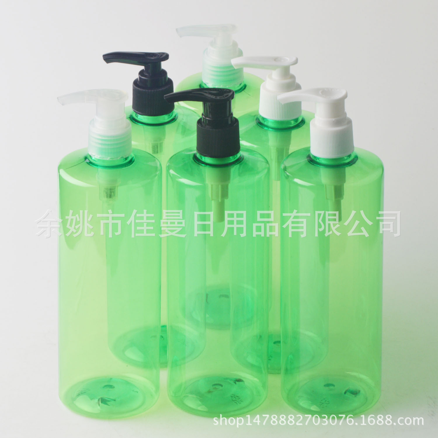 鸭嘴瓶500ml毫升化妆品包材纯露瓶按压瓶螺纹泵瓶空瓶子密封瓶