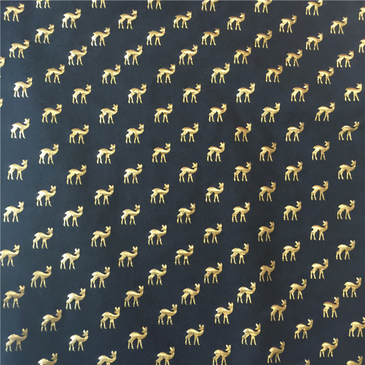 厂家供应棉氨烫金烫银 粘氨烫金烫银针织布