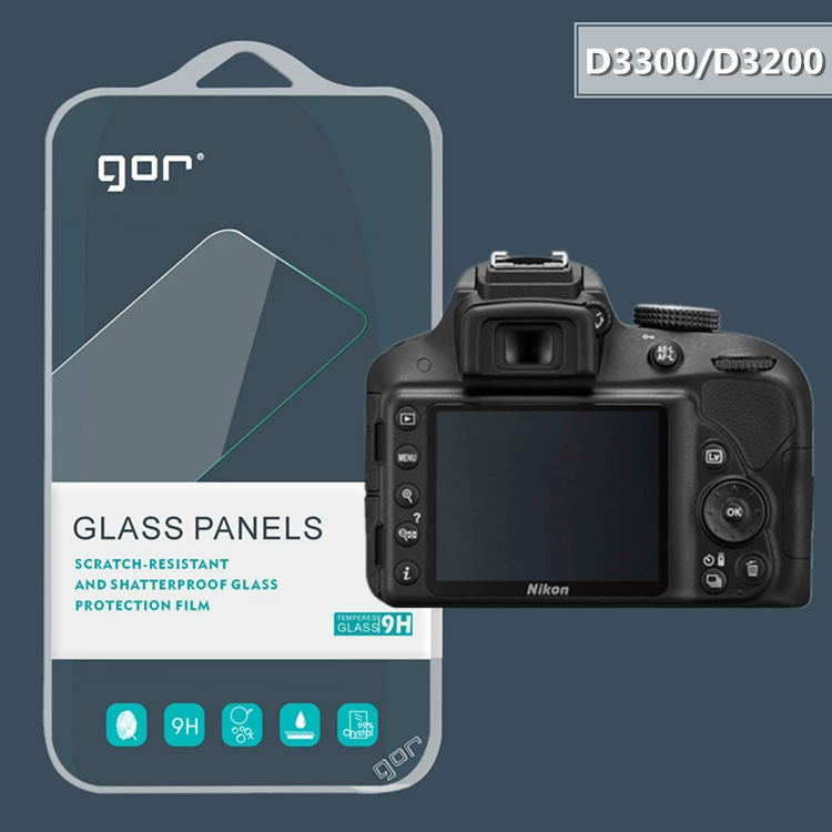 GOR Nikon, совместимая стеклянная камера, D3000, D3100, D3200, D3300
