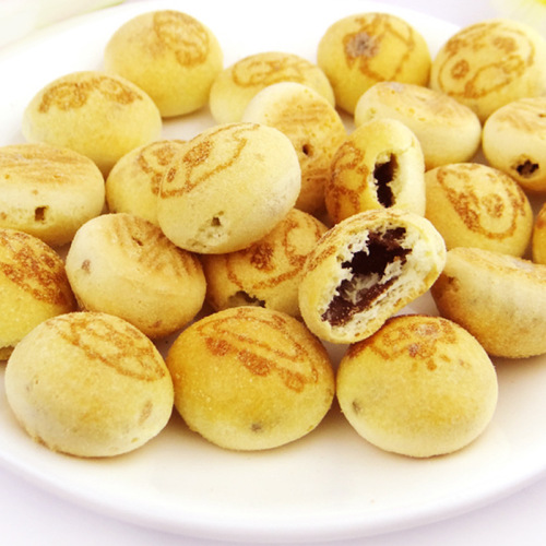 Imported from South Korea, Lotte Bear Puff Box Chocolate Sandwich Cookies for Children, 54g, Baby Loves