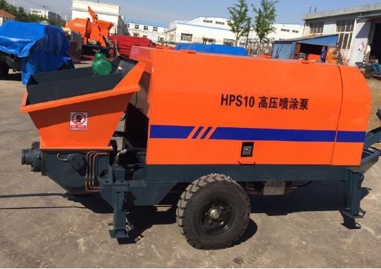 砂浆输送泵 护坡用湿喷机 隧道喷浆机 矿用地泵 公路护坡设备