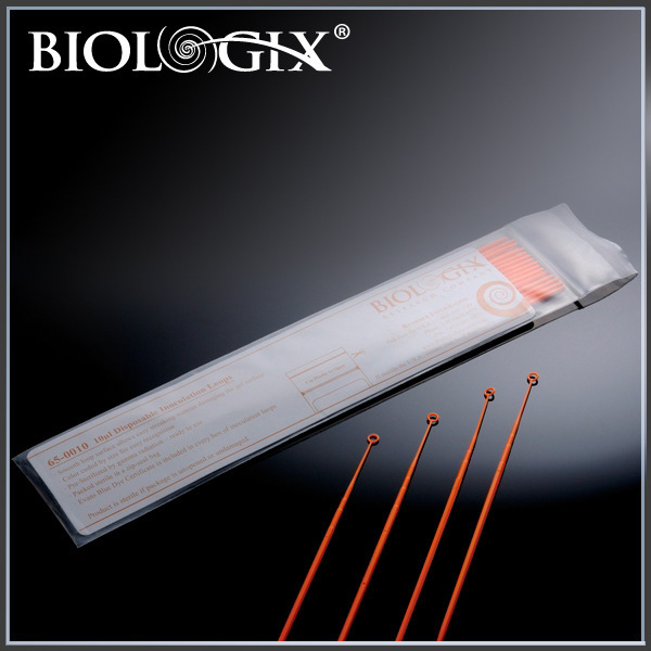 巴罗克10UL接种环橘色聚苯乙烯伽玛射线消毒一次性使用