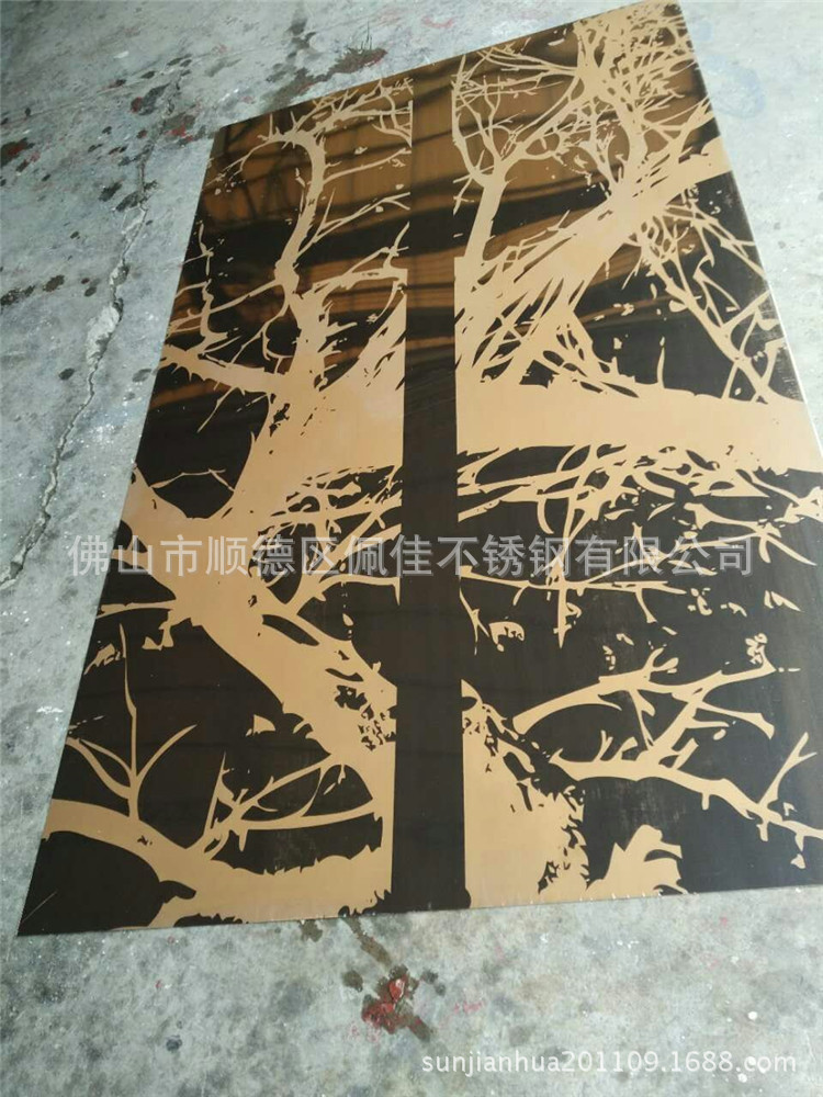 不锈钢腐蚀电镀 不锈钢电梯板 不锈钢电梯轿厢 可定做 蚀刻电梯