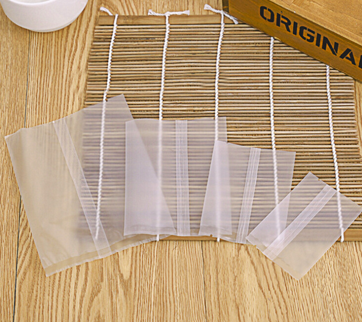 新款多尺寸马卡龙袋 磨砂烘焙袋 半透明机封袋 花果茶包装 可订制