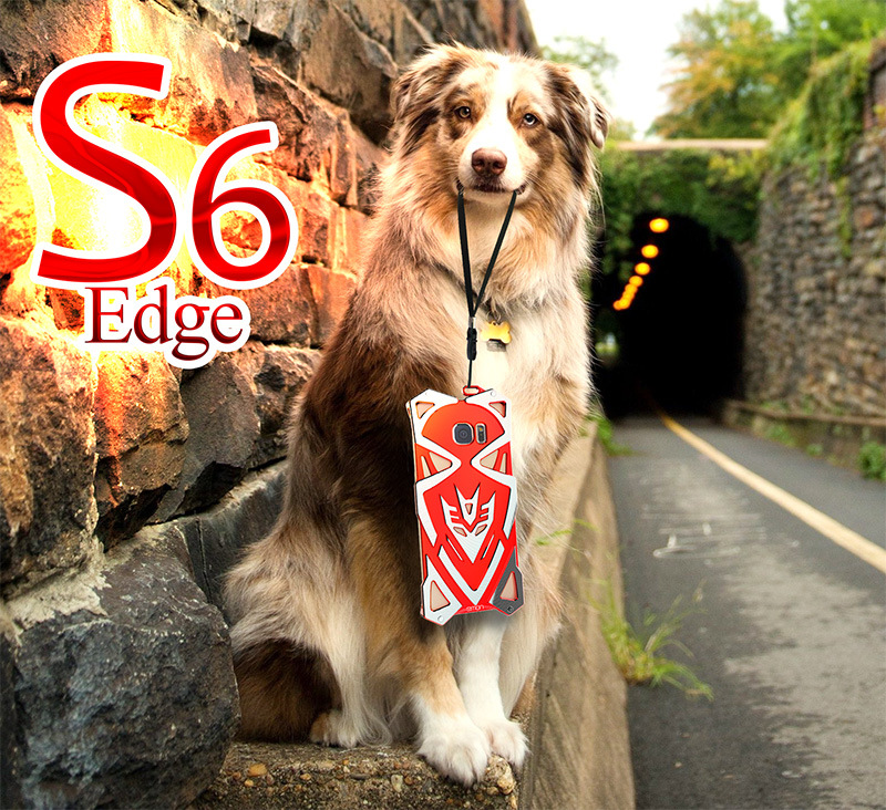 SIMON THOR Ⅱ Aviation Aluminum Alloy Shockproof Armor Metal Case Cover for Samsung Galaxy S6 Edge