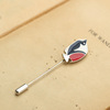 Korean temperament TB series three -color red, white, blue, Korean animal plug -in brooch, nichehon shark small fish, a pins