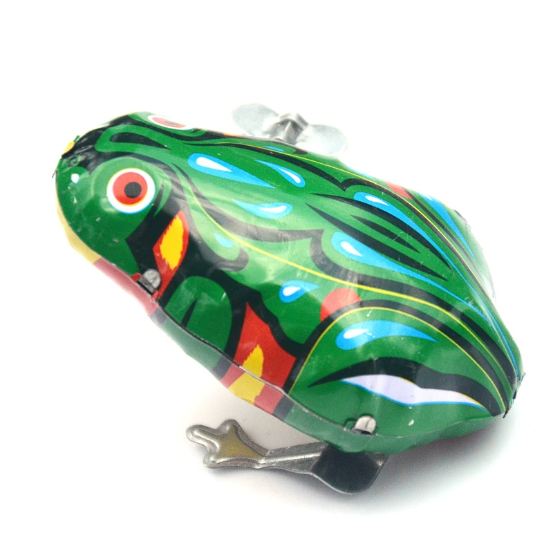 Wind-up toy for boys, frog, nostalgia, Birthday gift