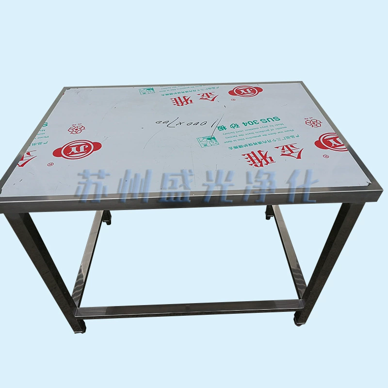 Производитель по индивидуальному заказу, оптовая продажа, верстак из нержавеющей стали, операционный стол, безпыльный мастерский, верстак для очистки мастерской, операционный стол