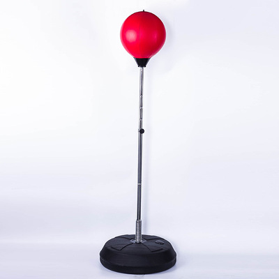 定制 成人水座立式速度球拳击训练反应球不倒翁发泄球沙袋包|ru