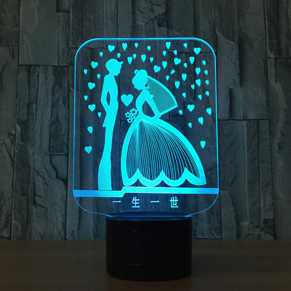 创意节能 智能家居LED灯 触摸USB充电