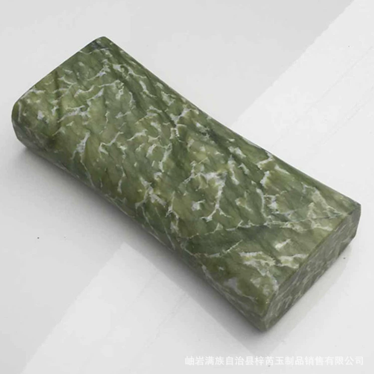 Твердая Xiuyan Нефритовая подушка Подушка из натурального нефрита Подушка для пропаривания Здоровье Массаж Многофункциональная подушка для шеи