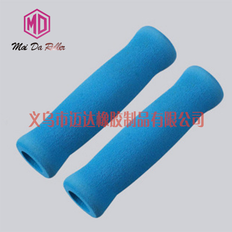 nbr发泡管 供应海绵管 双色纹路磨面泡棉管 耐高温绝缘手把套
