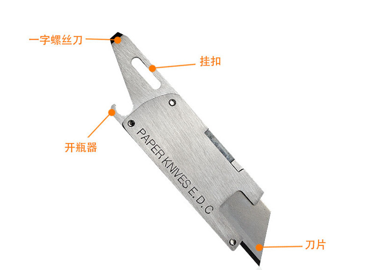Couteau de survie INDéPENDANCE en Acier inoxydable - Ref 3398009 Image 4