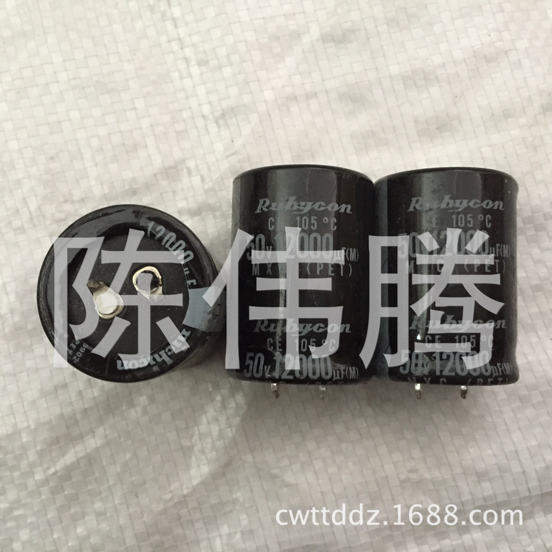 拆机50V12000UF 50V15000UF 体积多种 测耐压容量 以询价为准