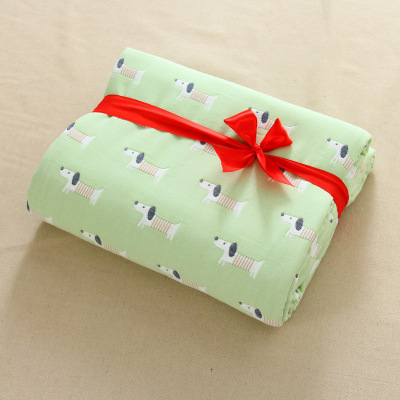 6层纱布成人被40股六层单双人盖被无荧光剂毛巾毯工厂批发|ms