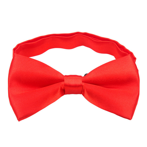 solid color fashionable bow tie with bow