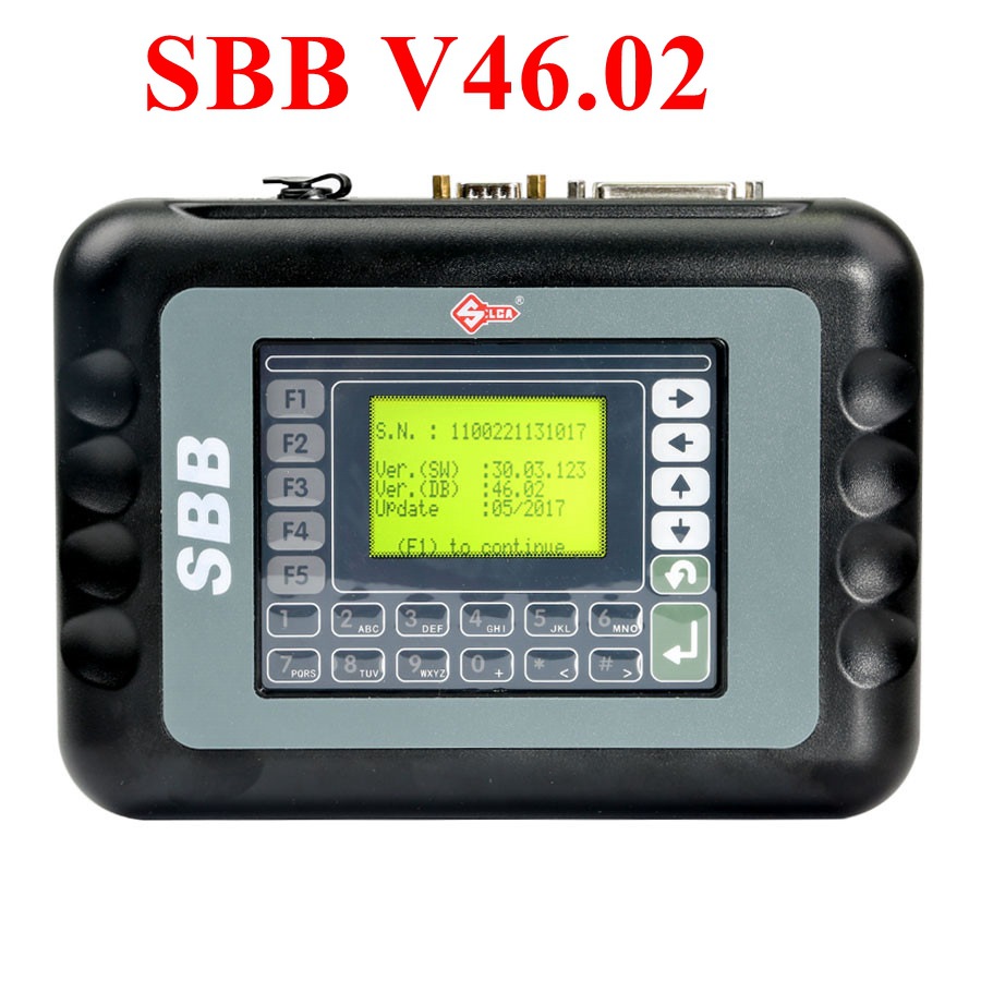 SBB V46.02 Version OBD2 Auto  Programmer 汽车钥匙匹配仪