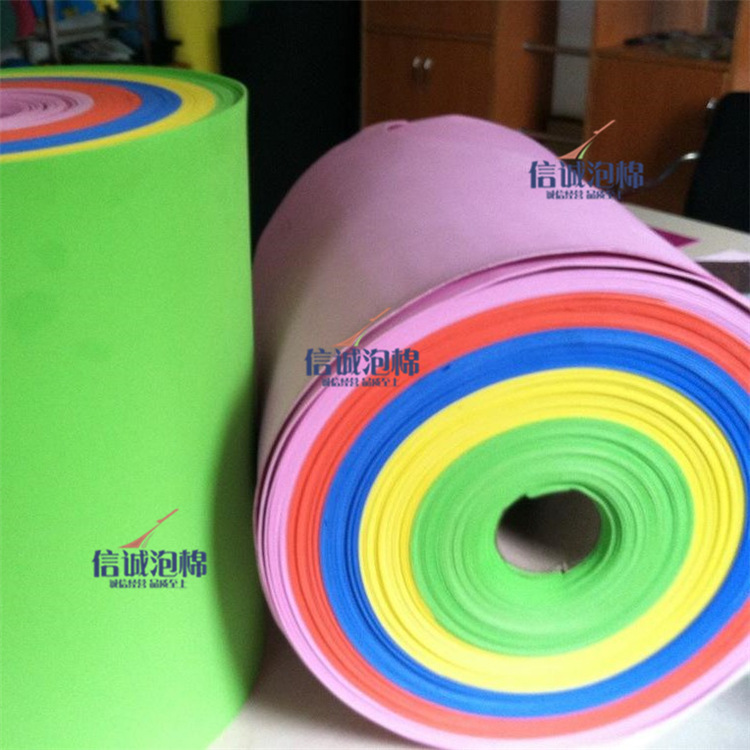 现货供应 2mm彩色eva材料   厚度3MM大红色 网红蝴蝶结泡沫纸