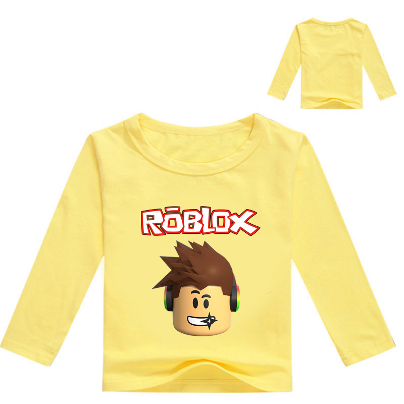 2020 2017 Kids Long Sleeve T Shirt For Boys Roblox Costume For Baby Cotton Tees Children Clothing Pink School Shirt Boys Blouse Tops From Wz51688 8 85 Dhgate Com - kanye west wearing a roblox outfit free roblox clothes for boys roblox outfits 2017