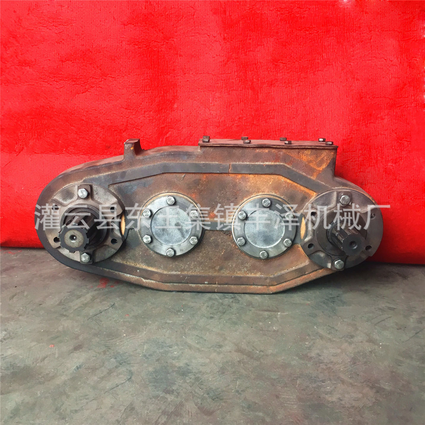 农机配件 连云港旋耕机配件 四孔侧边箱 齿轮箱变速箱体外壳 总成