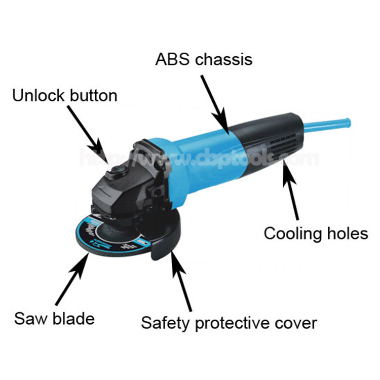 电动工具角磨机厂家直供外贸出口角向磨光机角磨机川奔72100