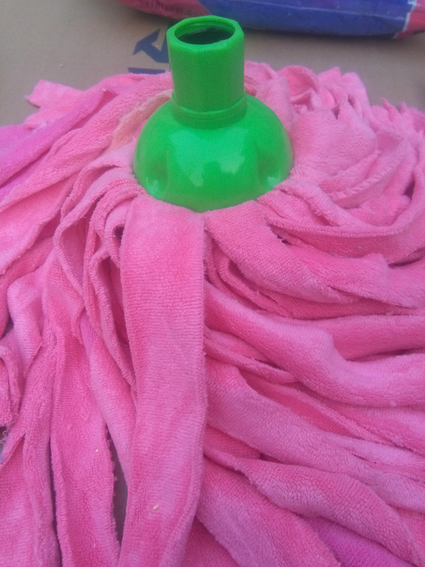 纤维拧水圆头墩布拖把头普通家用吸水毛巾布老式地拖拖布拖把|ms