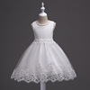 Children's evening dress for princess, nail sequins, skirt, tutu skirt