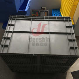 800*600*560物流周转箱 欧标箱EU8655丰田汽车零件箱 765*565*550