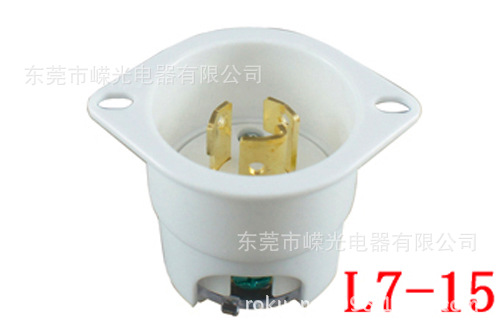 LK-6313FI NEMA L7-15P 1 277V 埋入式电机减速器纺织机械头