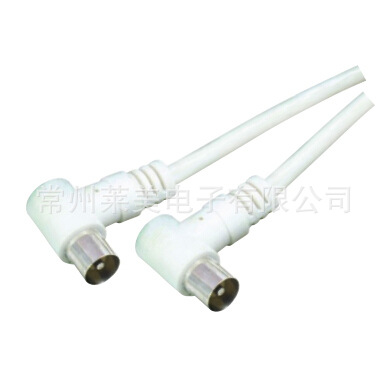 厂家直销 9.5公直角型 对 9.5公 直角型 3C2V 有线电视线