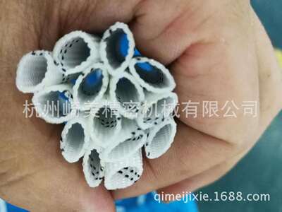 供应尼龙空心织带 尼龙布套 涤纶护套 油管保护套 螺旋护套切管机