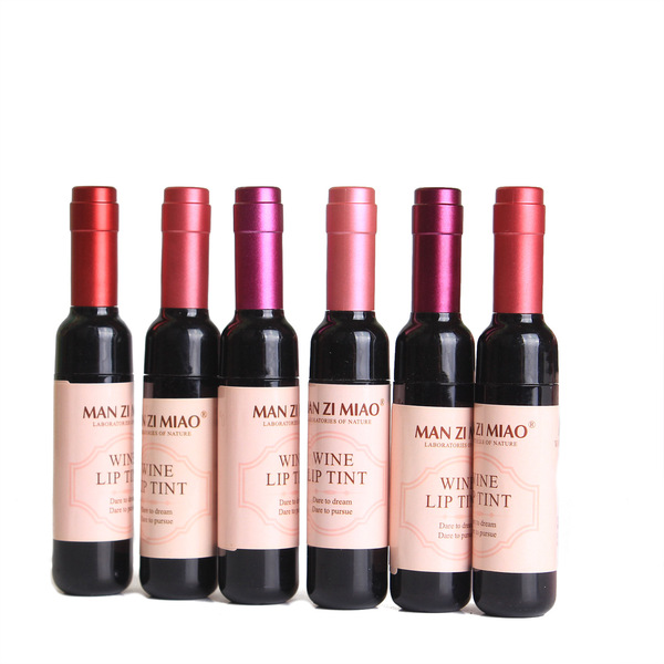 Manzimiao red wine lip dye lip lip lip lip liquid wine bottle lip…