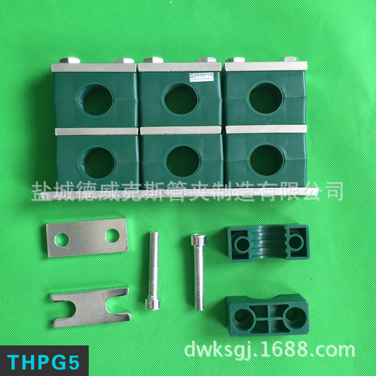 JB/ZQ4008-2007 西德福液压管夹 黎明管夹轻型 重型 双孔管夹