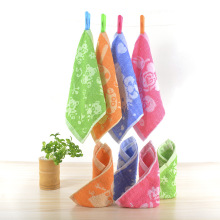 棉方巾 幼儿园小手帕 儿童小毛巾 口水巾 卡通多图案厂家直销