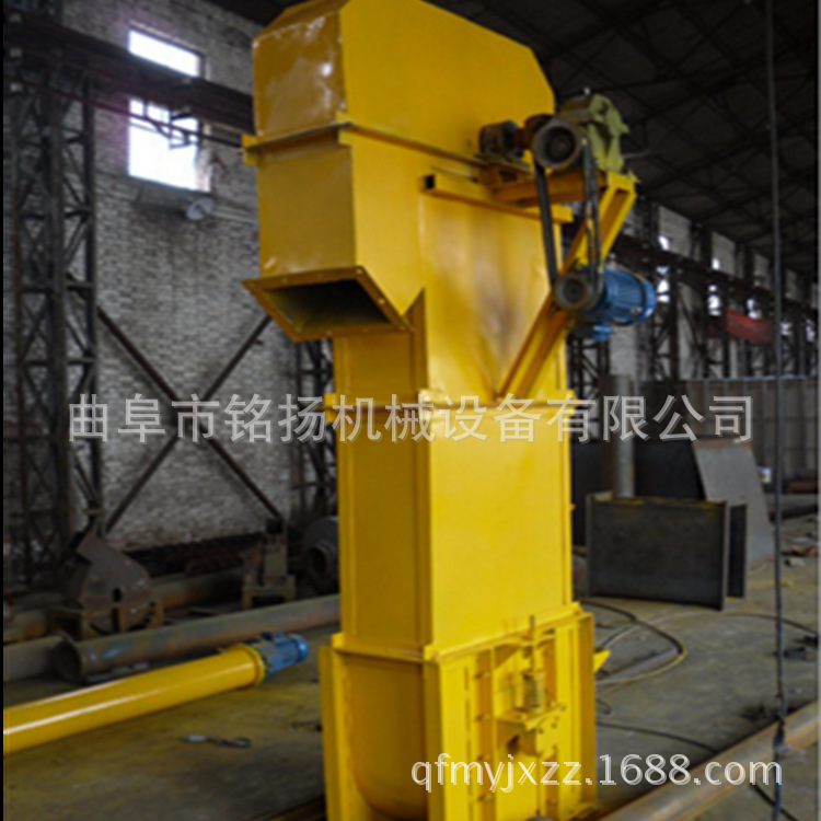 高效率石英砂用瓦斗式提升机粮食装仓用法瓦斗式输送提升机现货