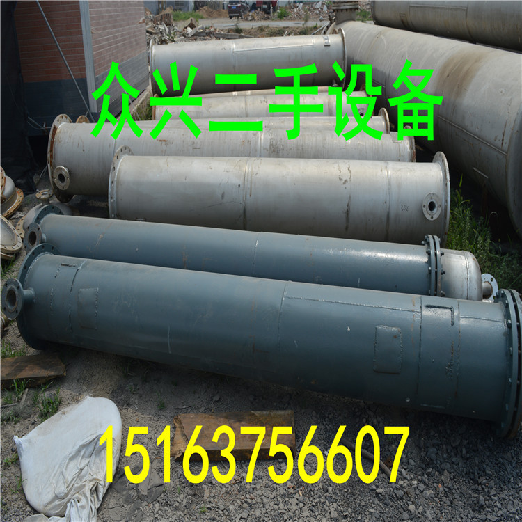 二手40平方不锈钢列管冷凝器 二手不锈钢列管冷凝器 二手冷凝器