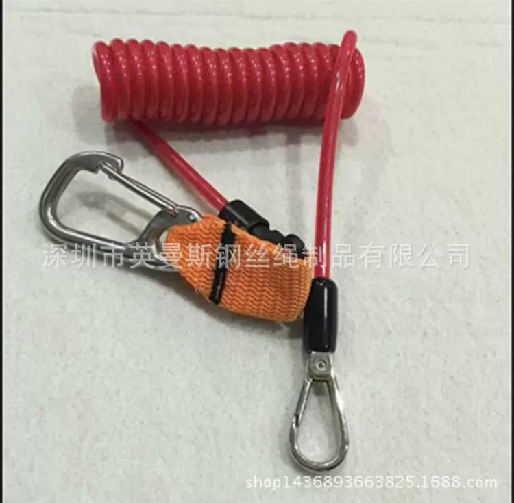 高空工具防护钢丝绳窗户防坠钢丝绳灯饰保护连接钢丝高强度安防