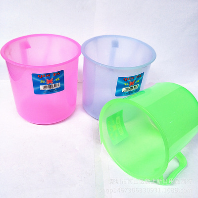 勤发09塑料口杯 漱口杯 刷牙杯 时尚透明口杯 一元口杯厂价直销