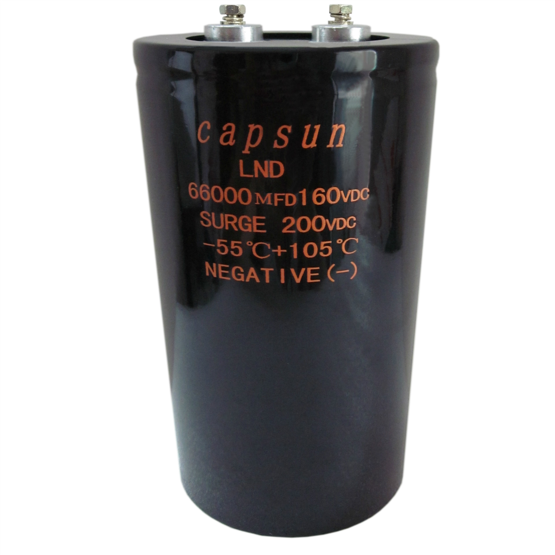 66000UF160V 储能大容量电解电容 零下55度电容器内部电解液不结